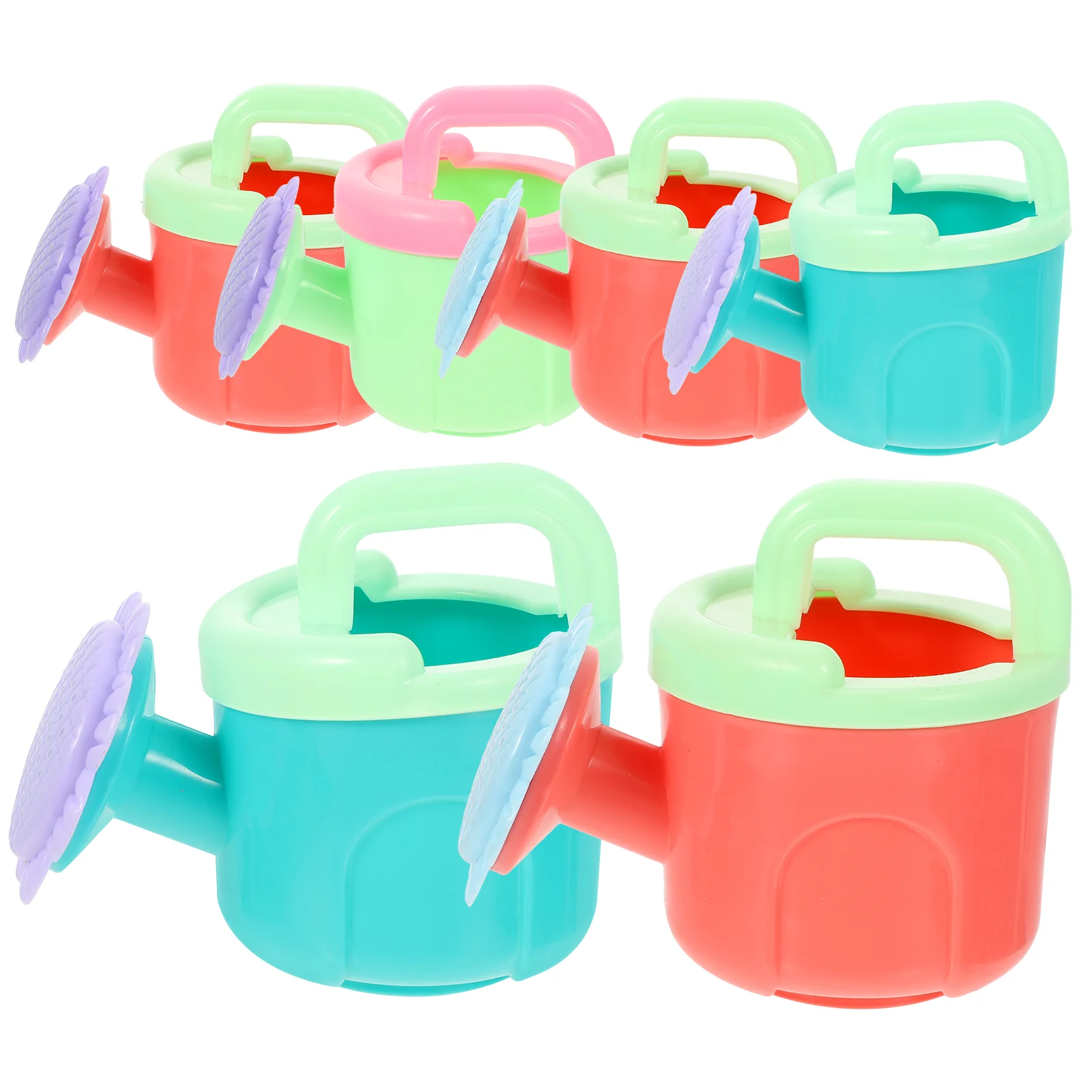 

Baby Watering Can Beach Pot Kids Holder Small Plastic Gardening Kettle Tool Spray Handle Spout Cans