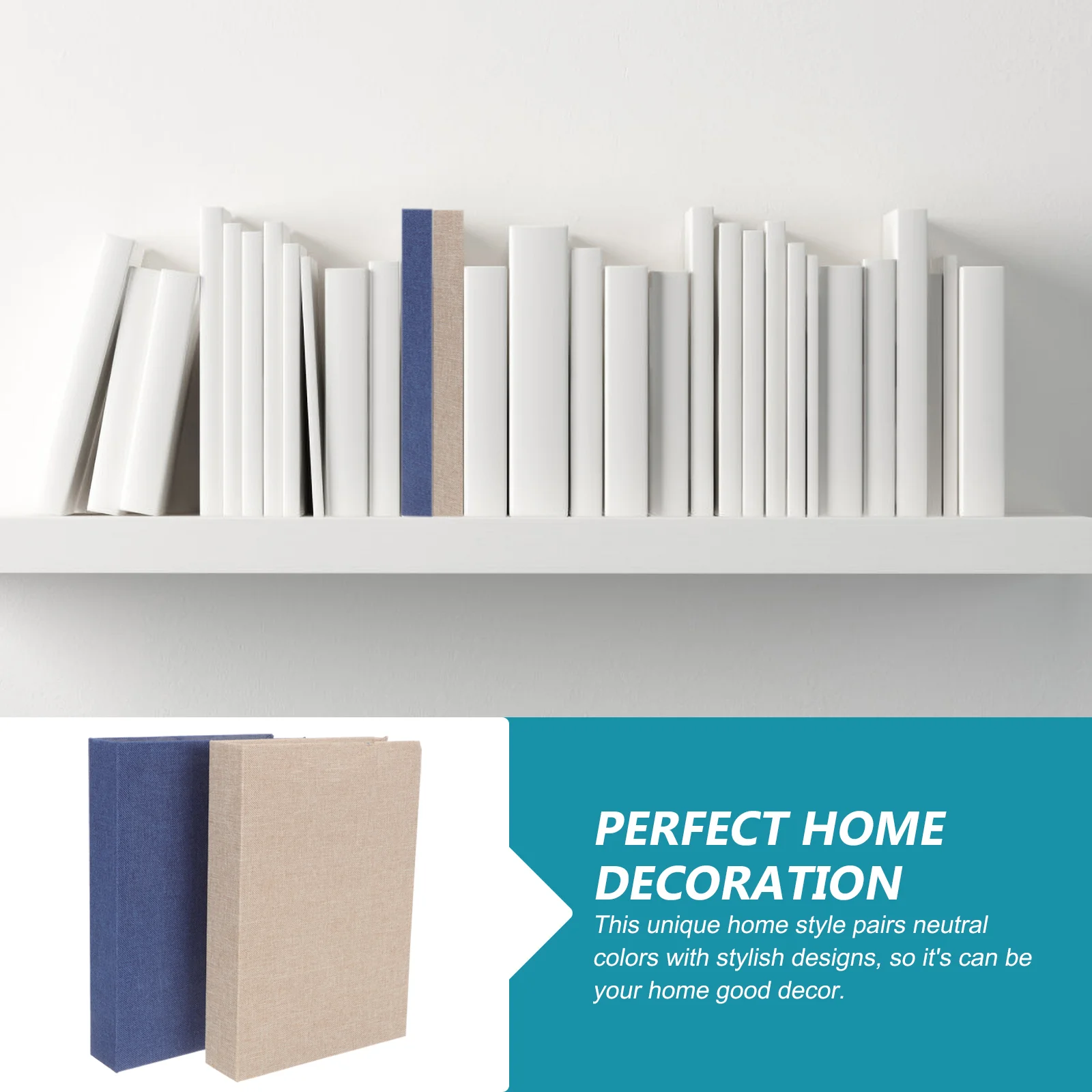 

Book Books Decorative Faux Fake Decor Boxes Table Coffee Box Decoration Storage Simulation Desktop Artificial Retro Stack Rustic