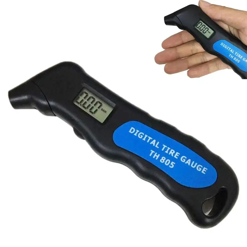 

Portable Tire Pressure Gauge With Backlight Digital Tire Pressure Monitoring High-Precision Car Tire Pressure Gauge Car Supplies