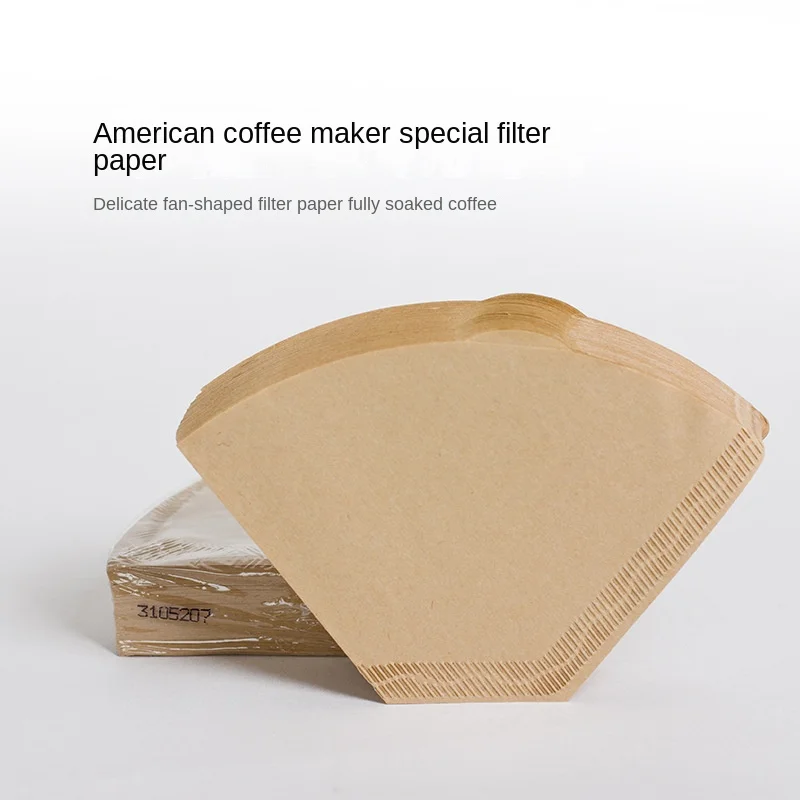 

Фильтровальная бумага для кофе, американская кофеварка, фильтровальная бумага натурального цвета 102, фильтровальная бумага для наполнения кофе, фильтровальная бумага 100 шт.