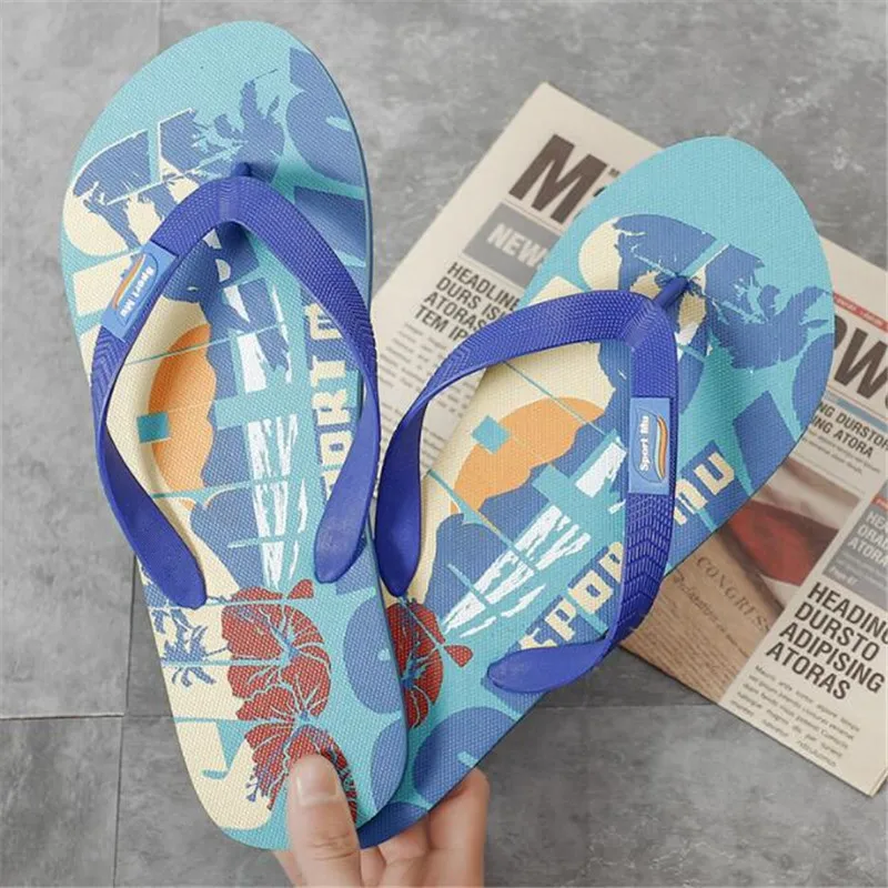 

2022 spring and summer new flip-flop sandals men's sports outdoor leisure beach slippers fashion casual men's slippers