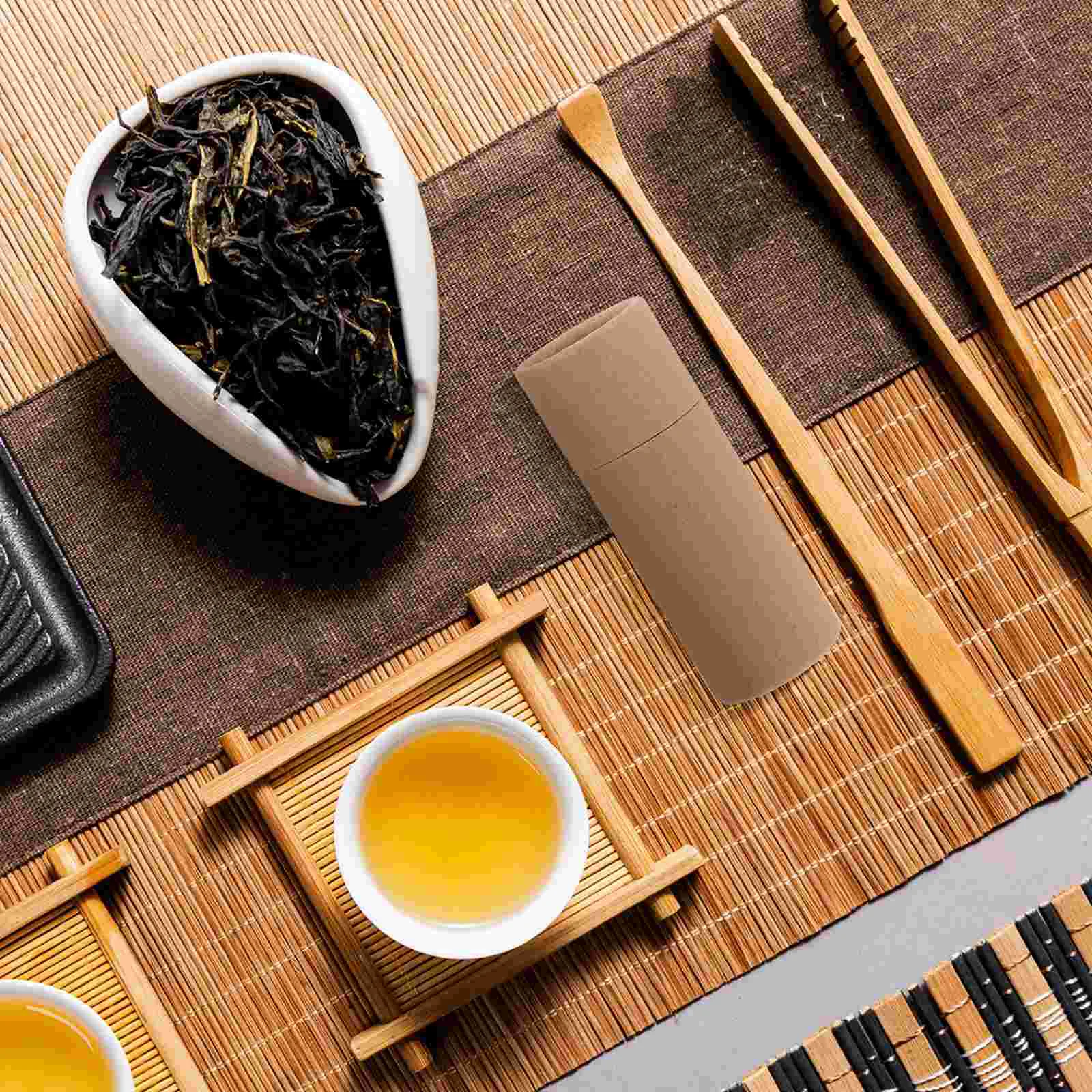 Коробки для хранения чая картонные контейнеры подарочная бумажная трубка плакат