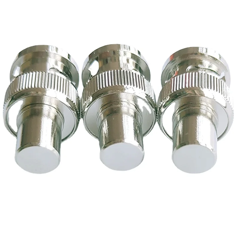 1Pcs Q9 BNC Loads Male Plug Coaxial Brass Resistor Terminator Dummy Load Impedance 50 Ohm&amp75 Ohm with Keychain Adapter - купить по