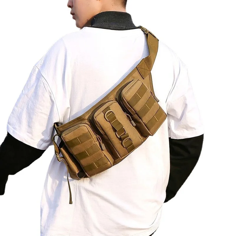 Tool Holder Garden Durable Organizer Wear Resistant Large Space Cleaning Oxford Cloth With Belt Multi Pockets Portable Waist Bag