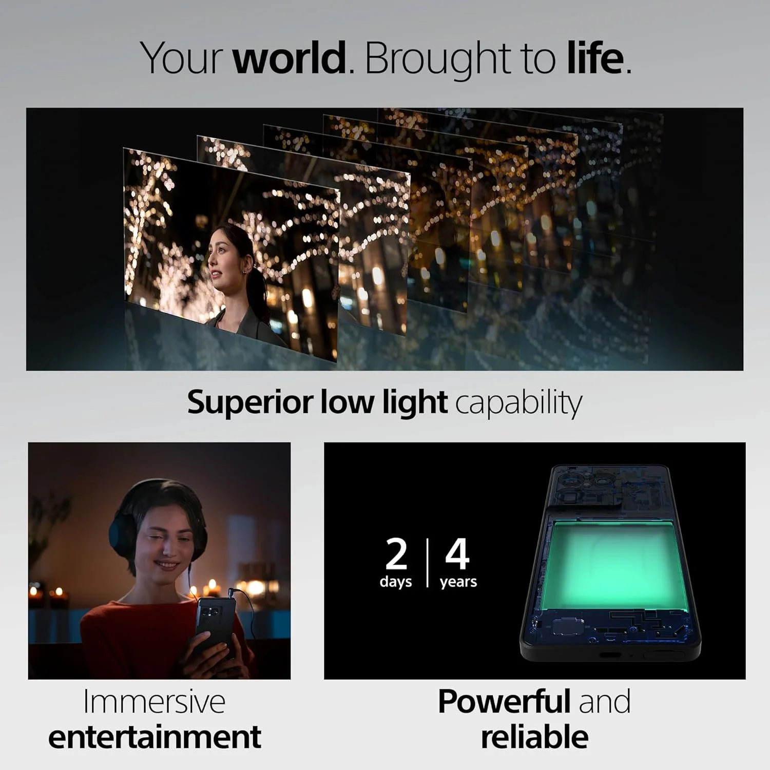 Смартфон Sony Xperia 1 VIII Global 5G, разблокированный, 6.5 дюймов, 120 Гц OLED, Snapdragon 8 Elite, тройная камера ZEISS, NFC, Android (art.: 3920db208d394) - 3920db208d394