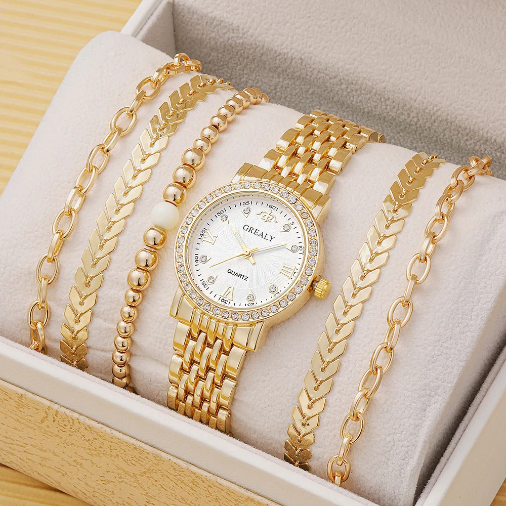 Luxury Fashion Watches for Women New Bracelet Quartz Watches Rhinestone Wrist Watch reloj mujer elegante