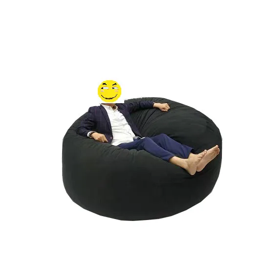 

Good Quality Lazy Sofa Fleece Materials Big Beanbag Sofa Lazy 5ft Bean Bag Cover