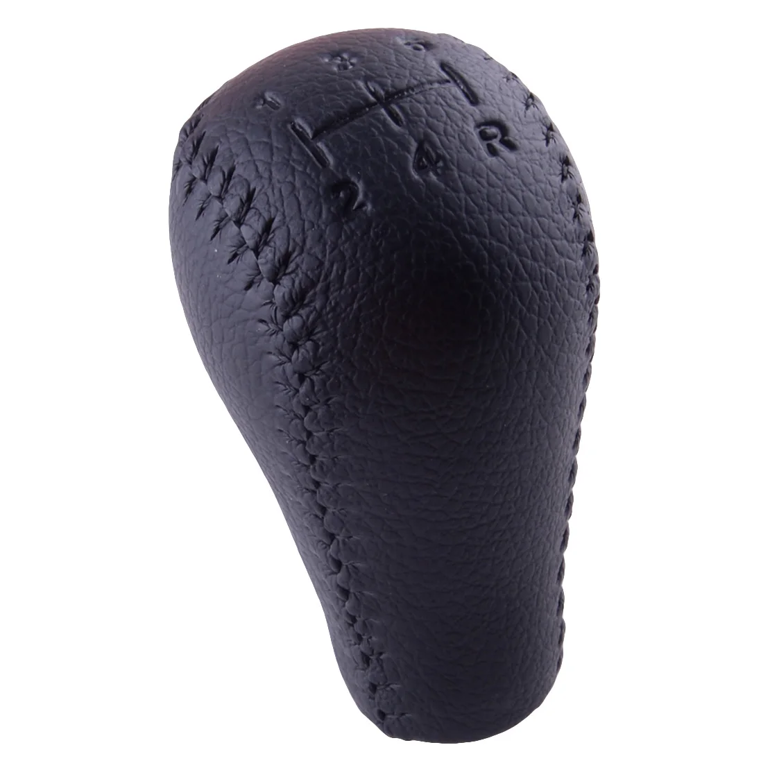 

Black Synthetic Leather 5 Speed Manual Shifter Gear Shift Knob Fit For Nissan Patrol GU GQ Series with Manual Transmission