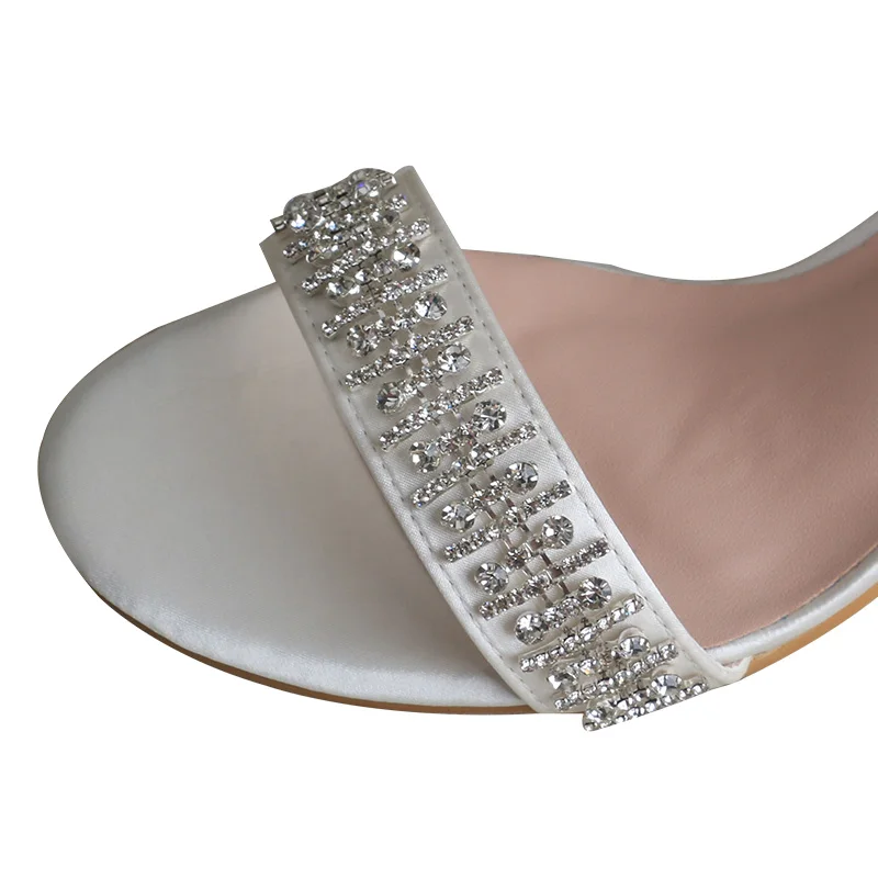 Venus lure оптовая продажа свадебные сандалии Женская фотография белая фотосессия