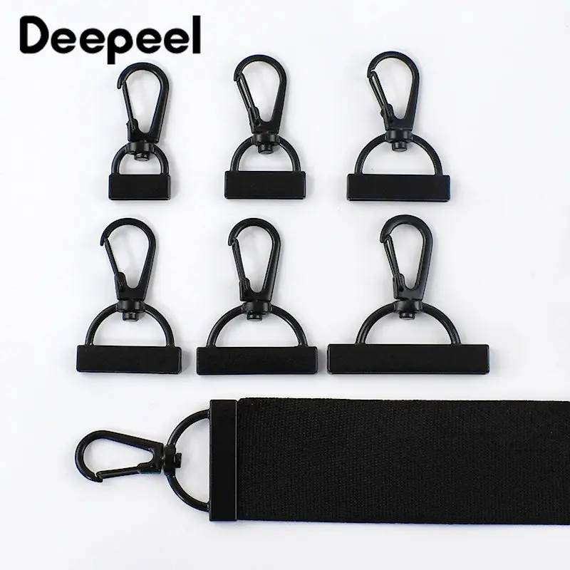 

10/20Pcs 15-30mm Metal Swivel Spring Hook Buckle Webbing Tail Clip Clasp for Bag Strap Keychain Lanyard Dog Collar Accessories