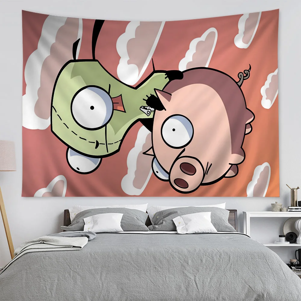 Мультфильм Вейдер Зи Висит Богемный Гобелен Висячие Таро Хиппи Настенные