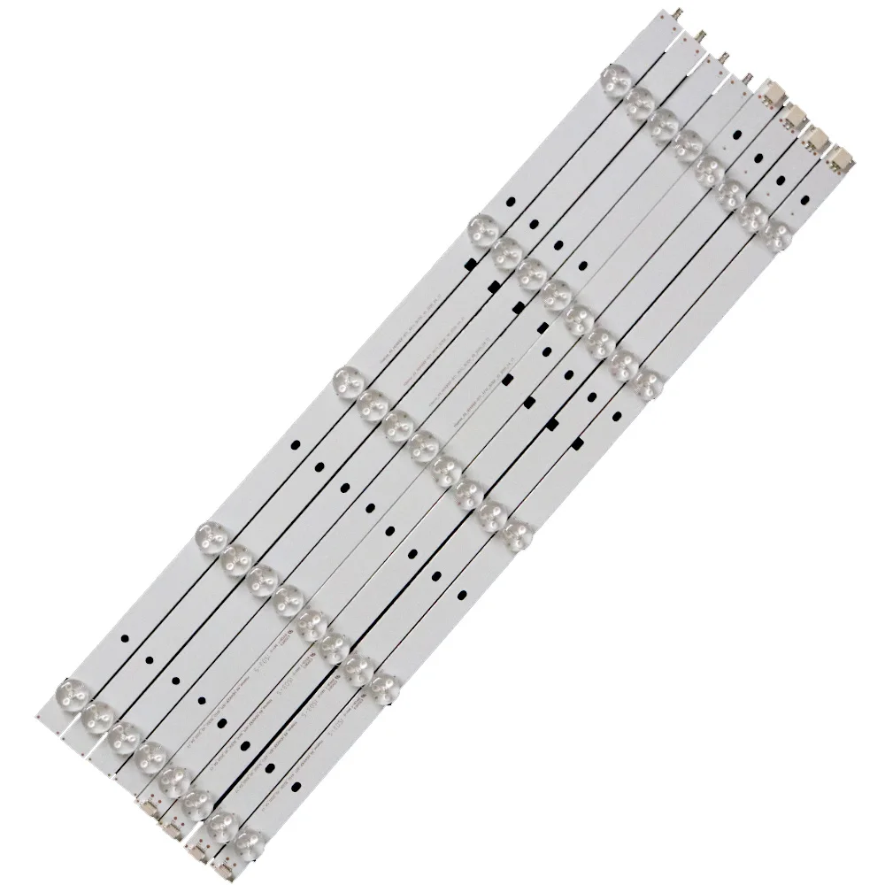 16PCS  LED Backlight Strip 10 Lamp For Hisense 49 LED49EC520UA LED49EC620UA HD490DU-E31 4X10 49K300U H49M3000 LED49K300U