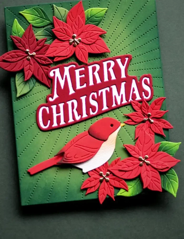 2024 Рождественское дерево Санта-Клауса с буквами фоновая рамка металлический