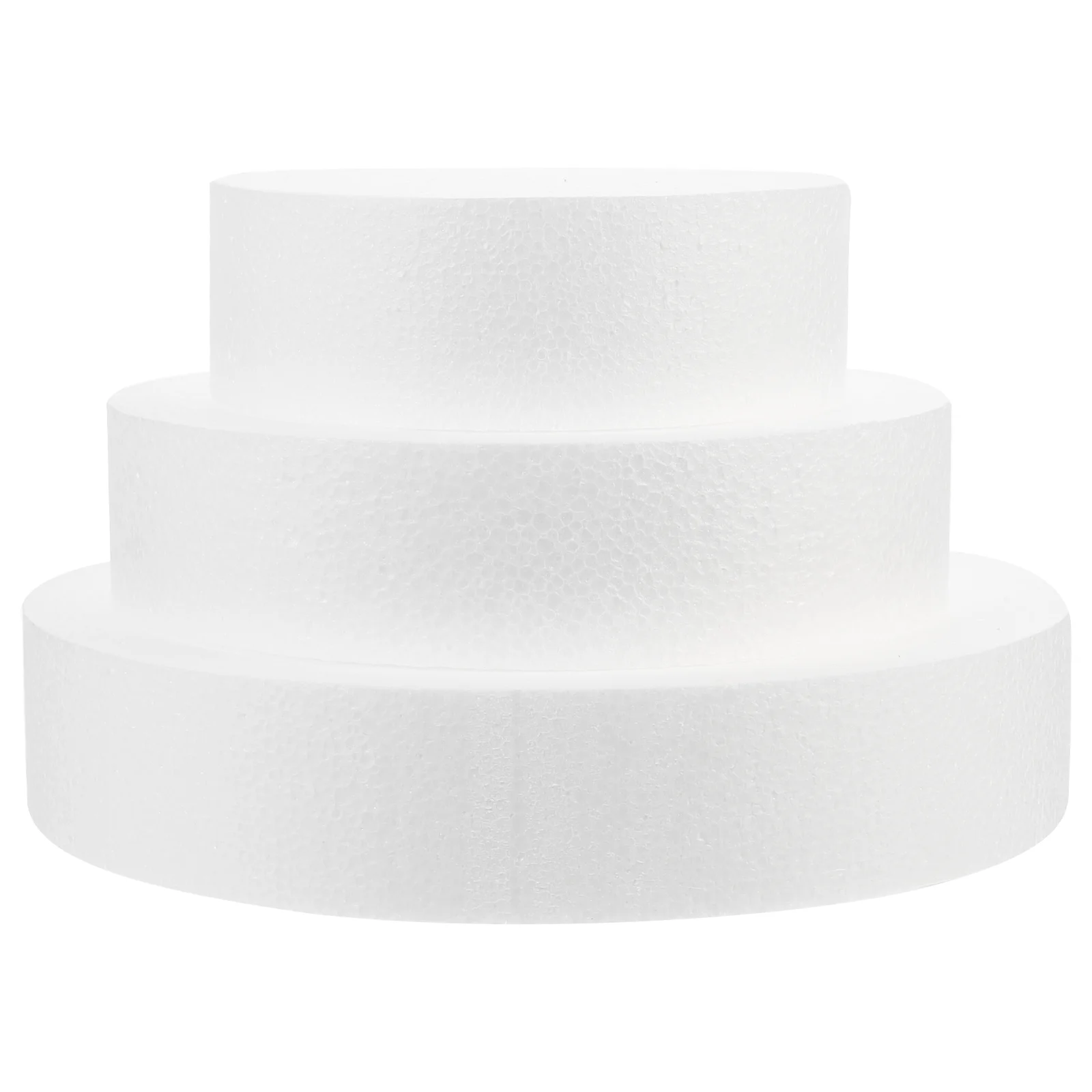 

Cake Foam Dummy Styrofoam Dummies Fake Rounds Round Polystyrene Set Model Shapes Foams Wedding Circles Practice Decorating Cakes