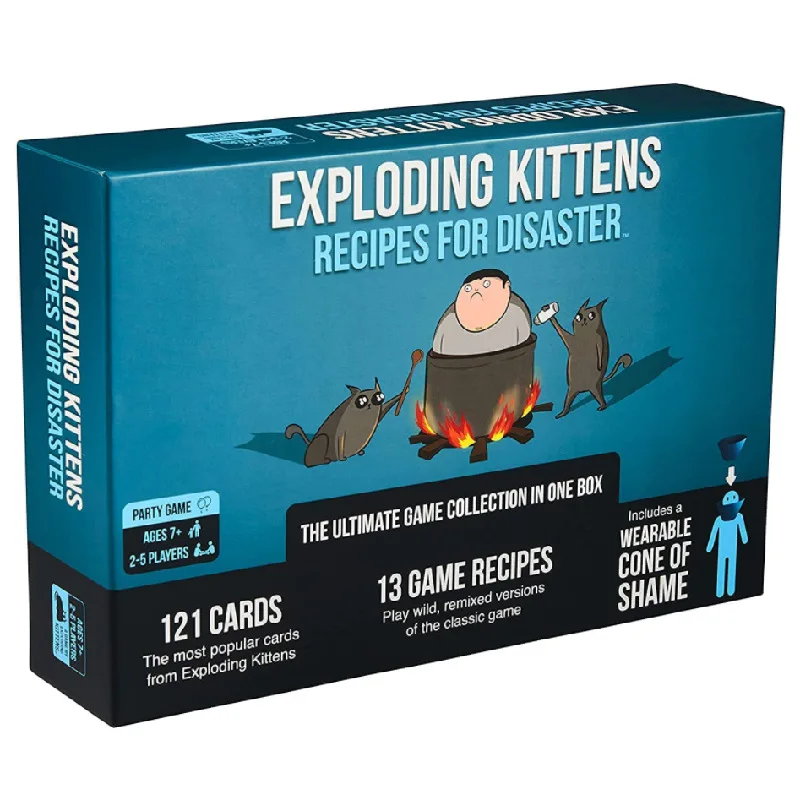 

RECIPES FOR DISASTER Cards Games Party Board Games