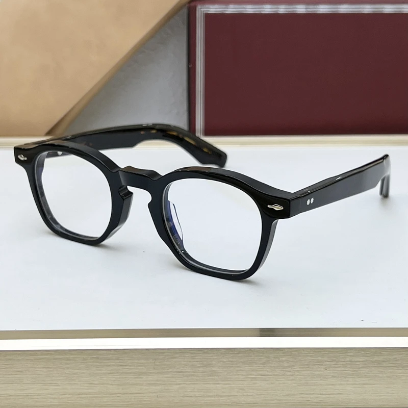 Солнцезащитные очки 44 размер винтажная ацетатная оправа для очков мужчин