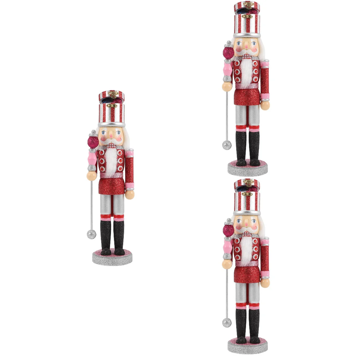 

3x Забавный практичный праздничный традиционный гайковёр премиум-класса маленький гайковёр Рождественский гайковёр Вечерние