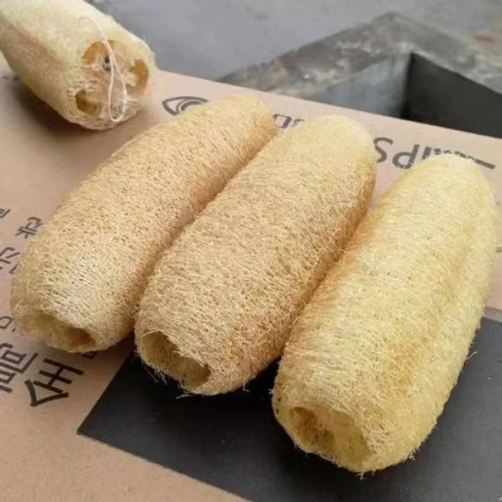 1 шт. губка-скребок из люфы