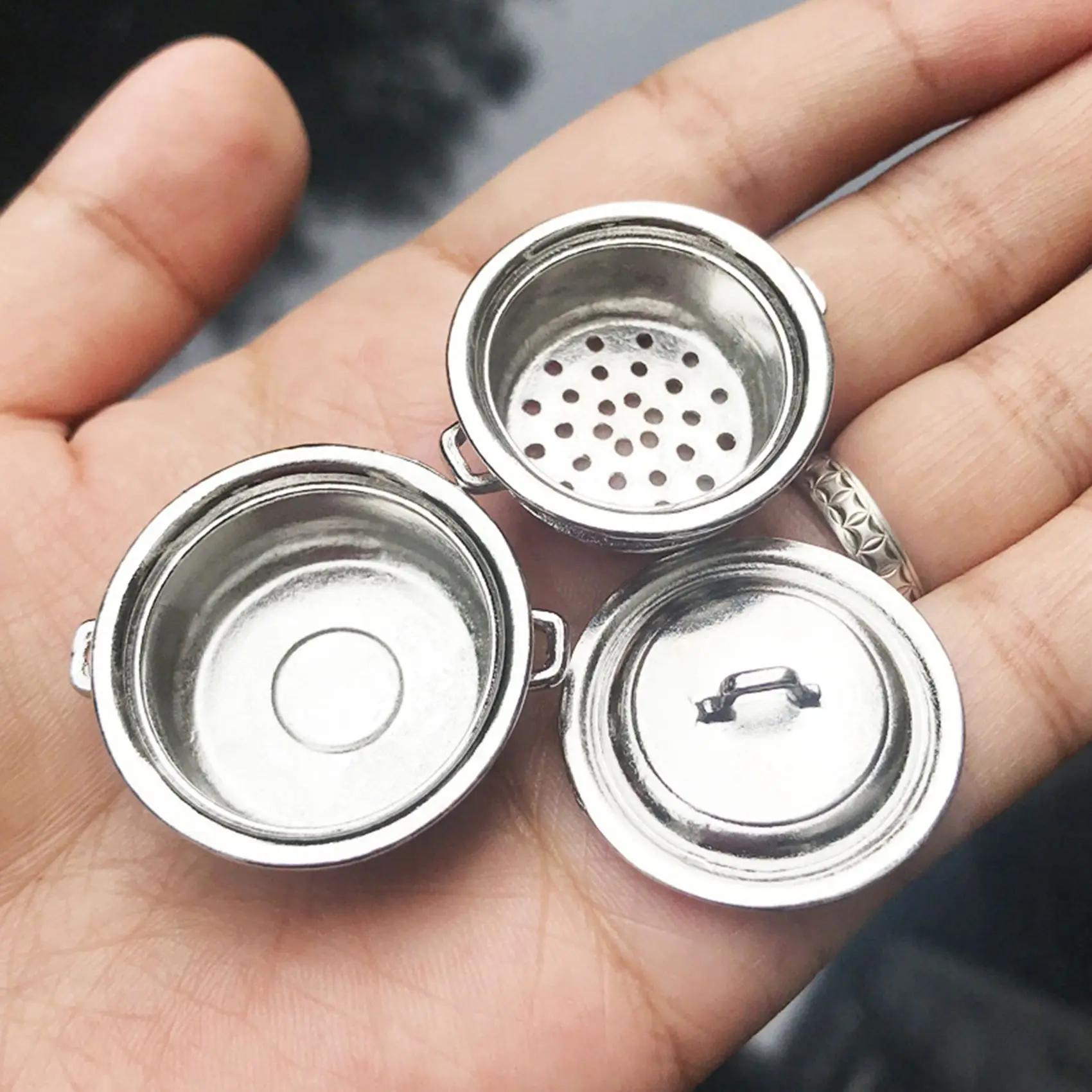 1/12 кукольный домик миниатюрная пароварка имитация 3-слойной пароварки для