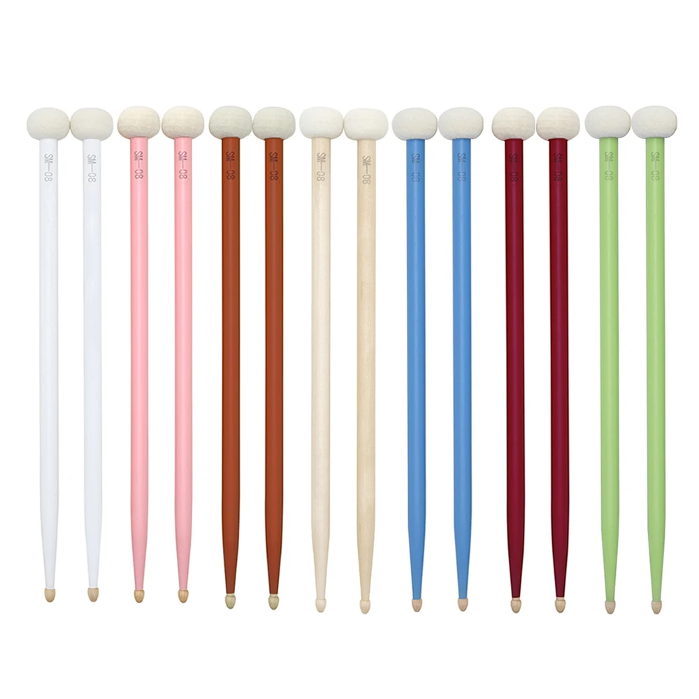 Барабанные палочки в кленовом стиле набор профессиональных двухсторонних