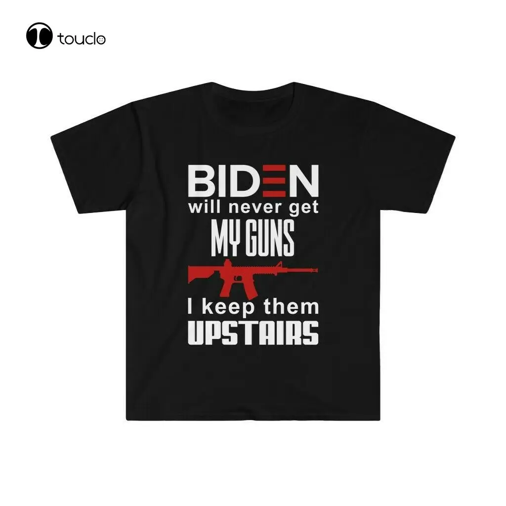 Joe Biden Will Never Get My Guns T-Shirt Funny Biden 2Nd Amendment Nra Maga Ar15 Tee Shirt
