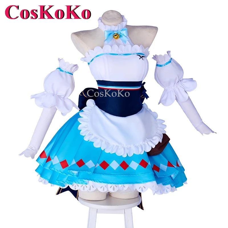 CosKoKo Eyjafjalla The Hvit Aska косплей игра арритари костюм сладкий милый стиль женский