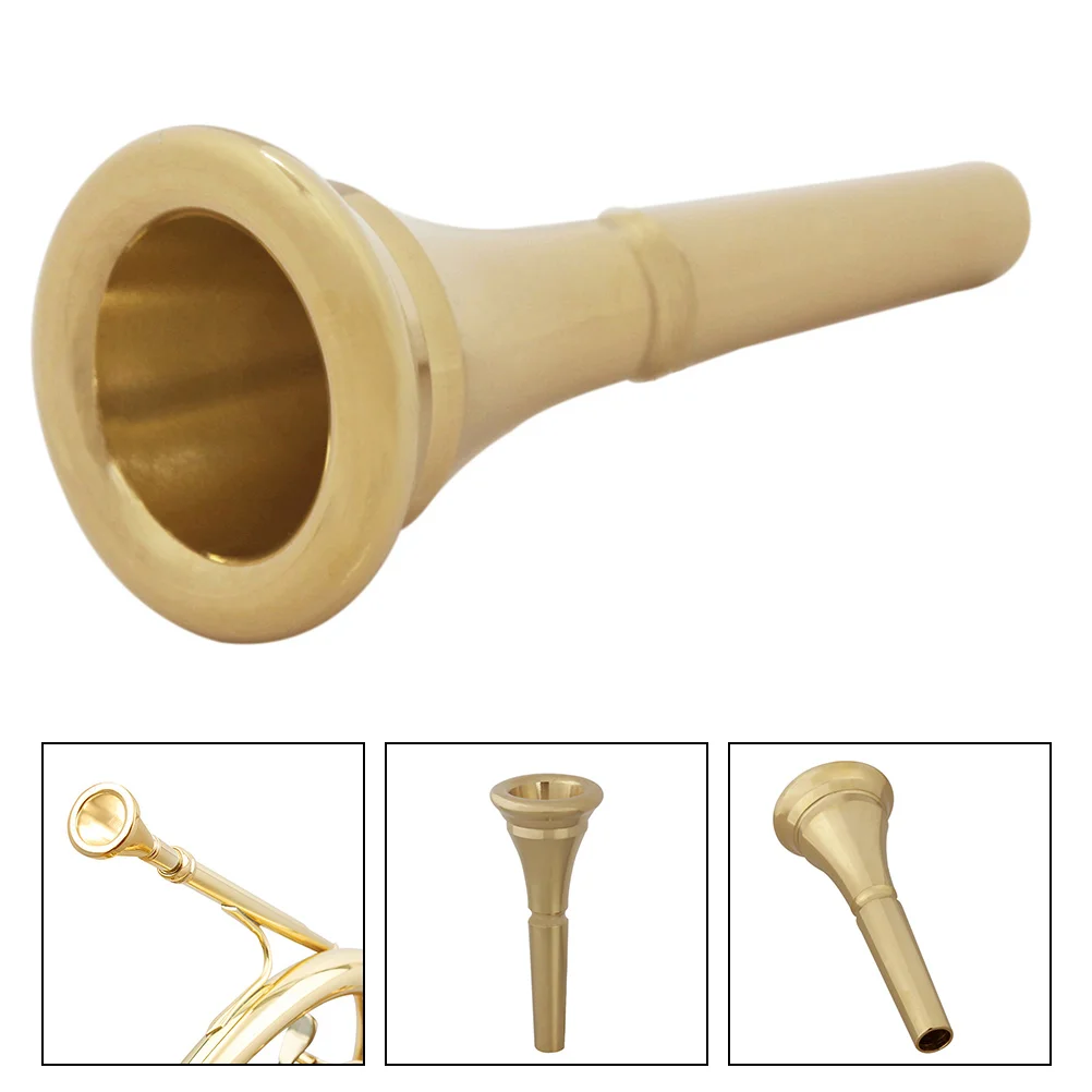 

French Horn Mouthpiece Pro Tools Instrument Accessory Supply Beginners Small Musical Copper Practice Professional