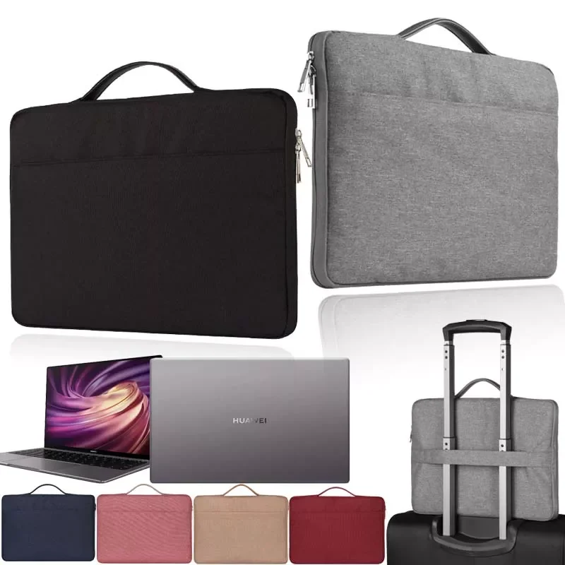 

KK&LL For HUAWEI MateBook 13 14 /E 2019/X 13 / X Pro/D 15.6"/Honor MagicBook Pro 14 16- Laptop Notebook Carrying Sleeve
