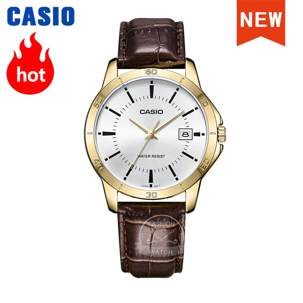 

Casio Watch Men's Top Brand Luxury Set Quartz Timekeeping Casual Watch relogio malico MTP-V004GL