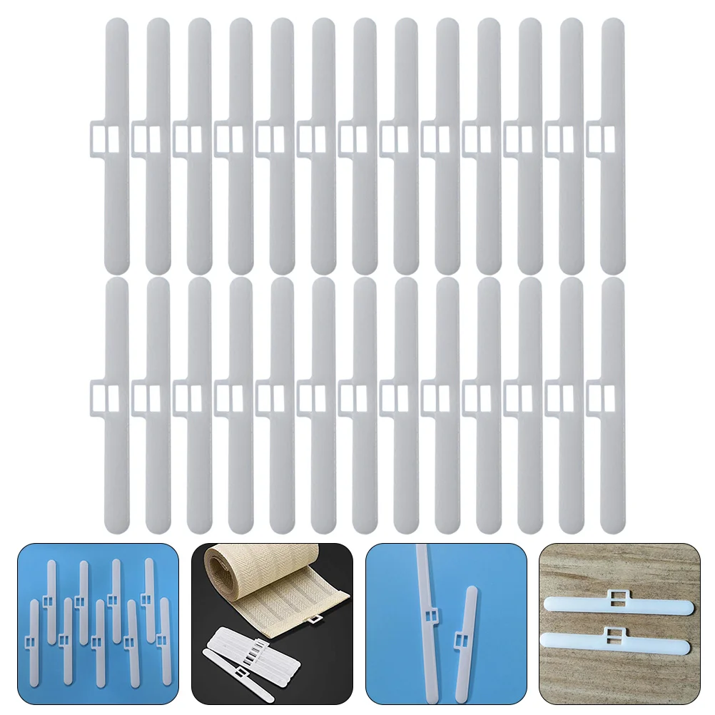

30 Pcs Replacement Slats Blind Accessory Vertical Repair Hangers Retainer Holder Accessories Window Plastic Tool Stand
