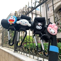 hello kitty kuromi mymelody electric motorcycle hook front universal punch free storage hook scooter battery bicycle helmet hook