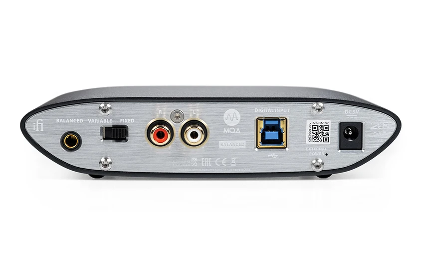 IFi Zen DAC V2 MQA декодер Настольный цифровой аналоговый конвертер с USB 3 0 RCA-Аудио