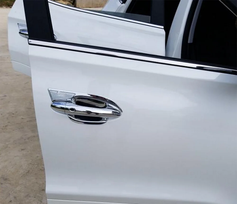 Для Chery Tiggo 5X 2017 2018 2019 2020 ABS хромированный автомобиль внешняя дверная ручка отделка