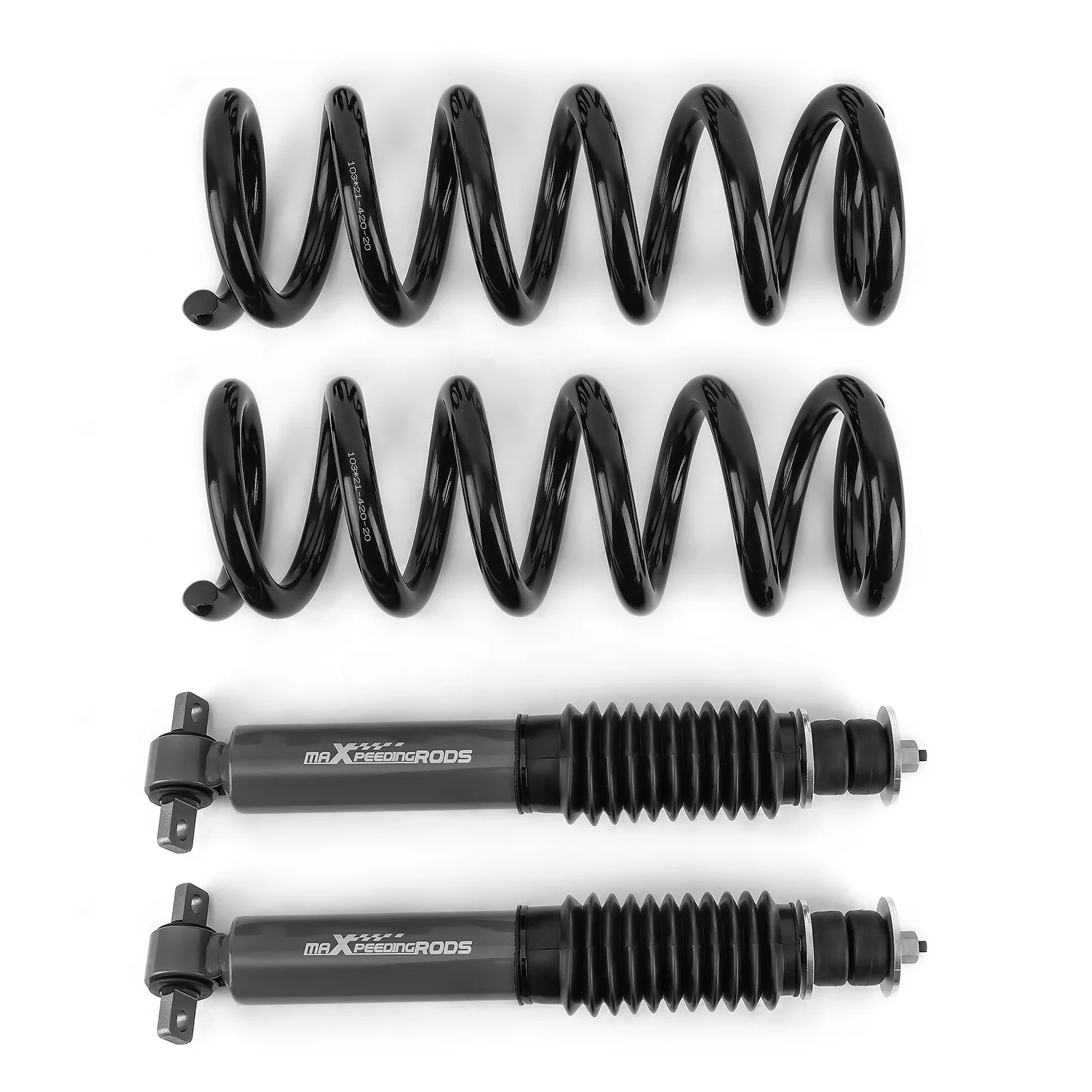 Фото Комплект для лифта передней подвески Factory Lift 2 дюйма для Dodge Ram 1500 Classic 2WD V8 2009-2024: амортизаторы + пружины STOCK №1