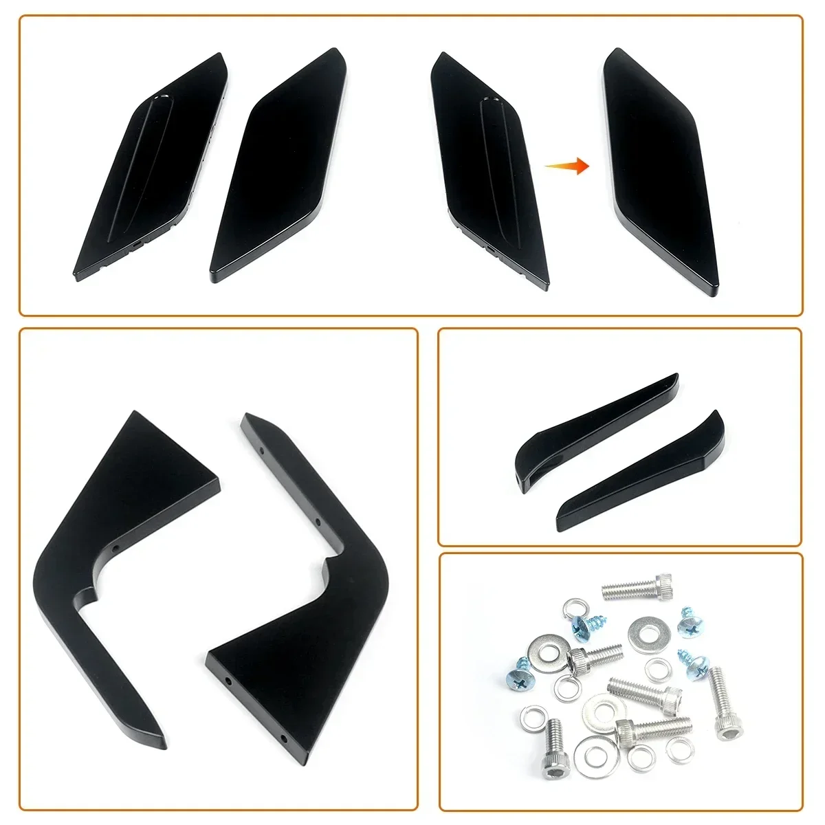 Задний спойлер в стиле High-kick GT для BMW G80 M3 G82 M4 2020-22 глянцевый черный