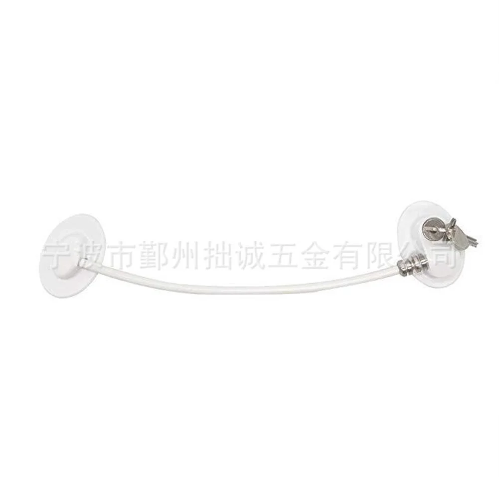 

1 PCs Multifunctional Function Wire Rope Door Lock Refrigerator Lock Freezer Door Lock Cabinet Lock Strong Adhesive Lock