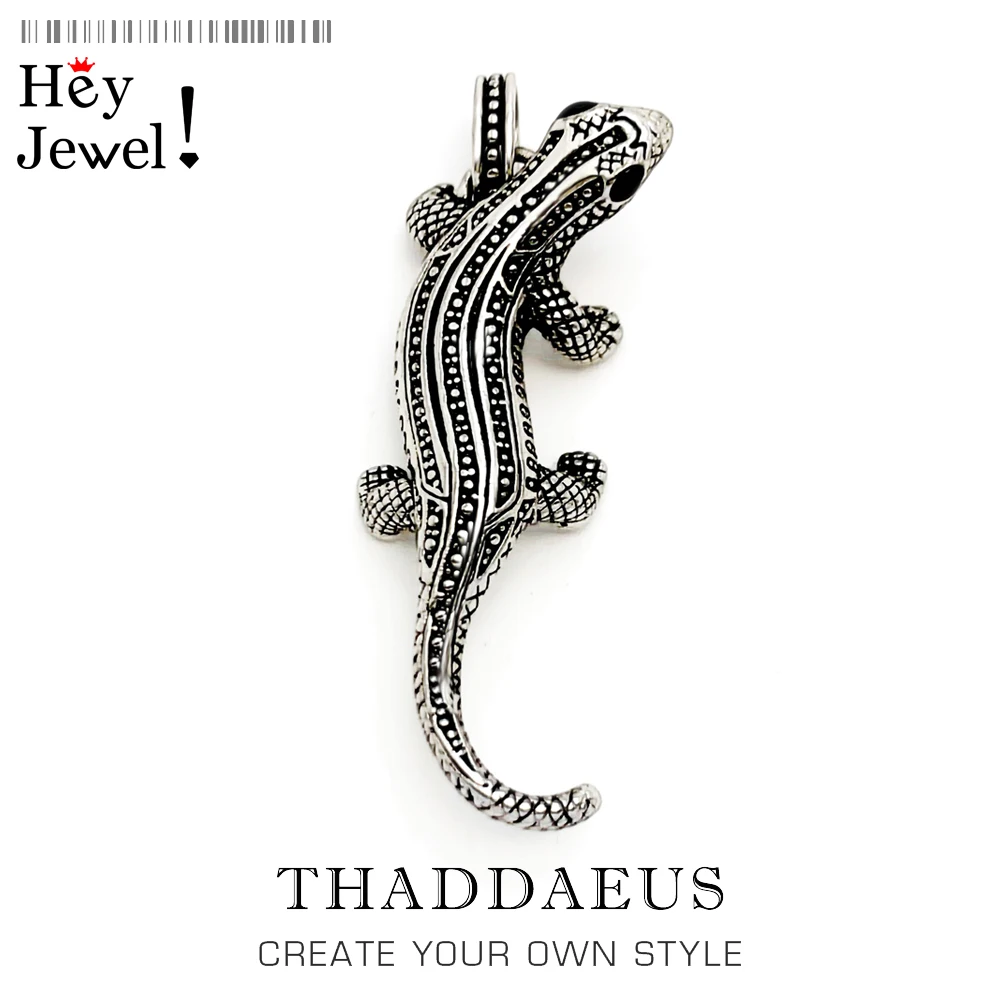 

Pendant Salamander,2022 New Fashion Rebel 925 Silver Jewelry Europe Style Sterling Necklace Accessories Gift For Soul Woman