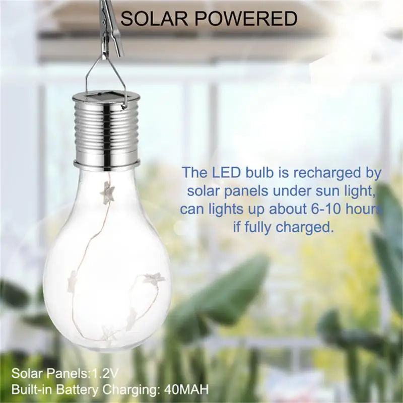 

Low Power Consumption Solar Led Holiday Colored Hanging Lights Waterproof Environmental Protection Solar Charging Durability