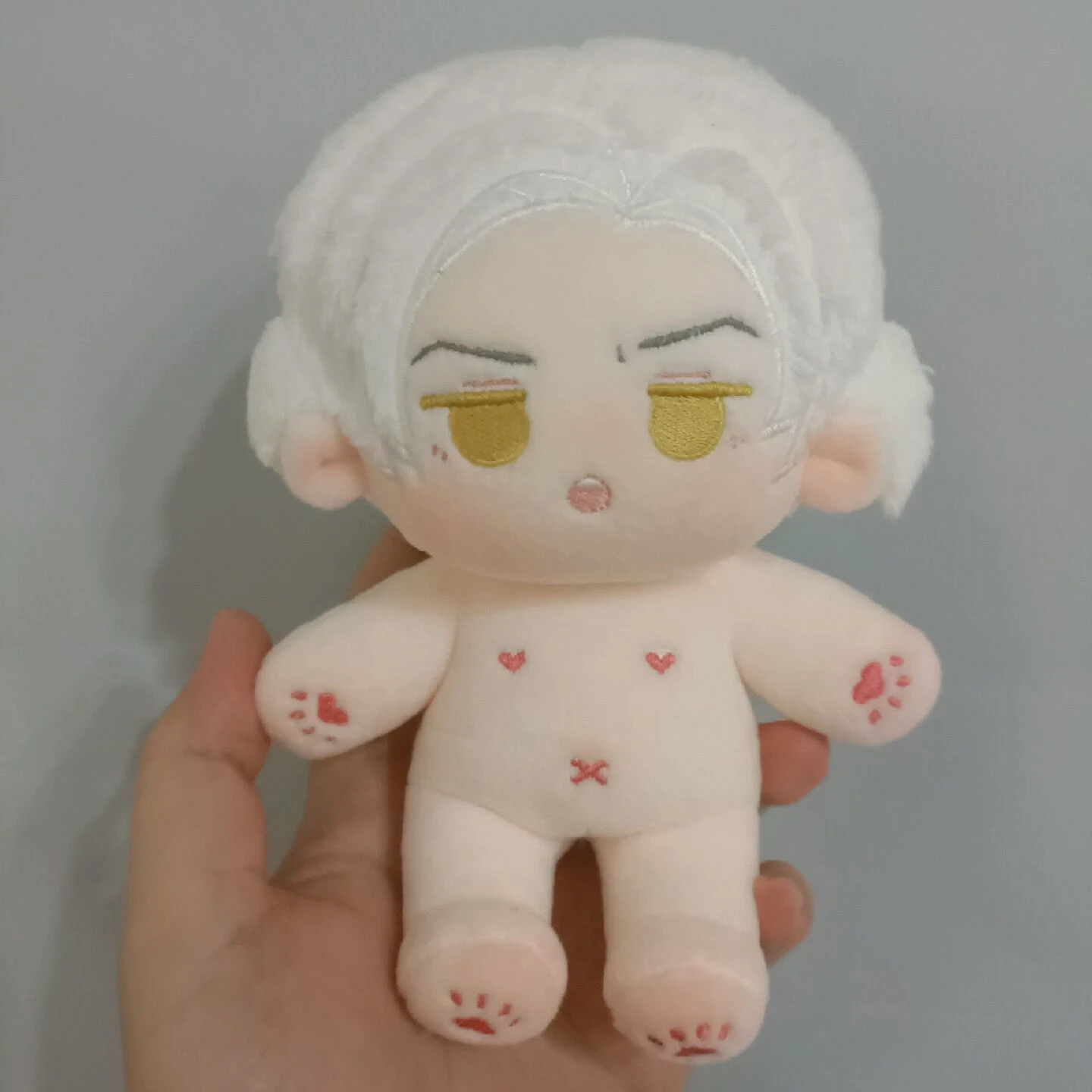 

15cm Game Anime Final Fantasy FF14 Emet-Selch Cosplay Plushie Dolls Body Soft Plush Stuffed Dolls Cartoon Toys Mascot Xmas Gift