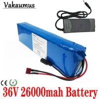 36v 26ah brand new electric car 18650 lithium battery pack 10s 3p with 15a bms t plug 42v for 250w 350w 500w motorcycle