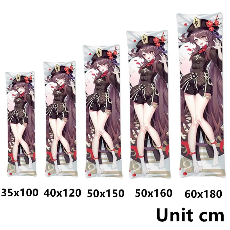 Наволочка Genshin Impact Dakimakura Diluc Ragnvindr с рисунком аниме обнимающая подушка для тела