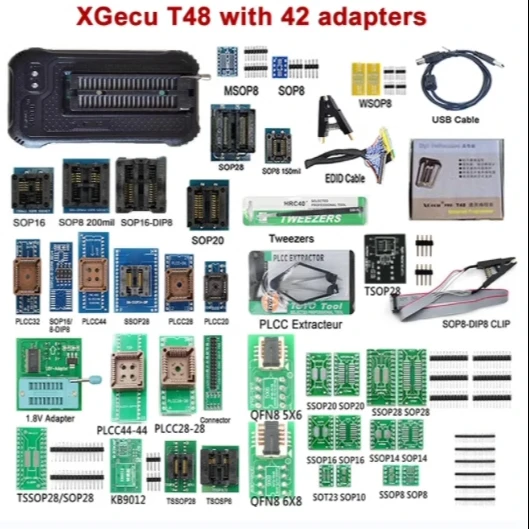 Универсальный программатор T48 Tl866ii для ноутбука | AliExpress