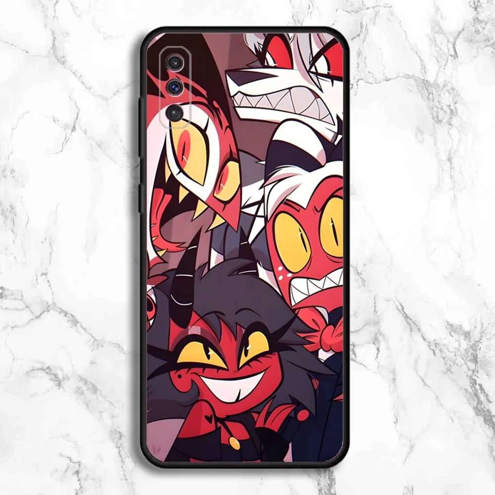 Чехол для телефона H-Helluva B-Boss Samsung Galaxy A13 A21s A22 A31 A32 A52 A53 A71 A80 A91 мягкий черный чехол