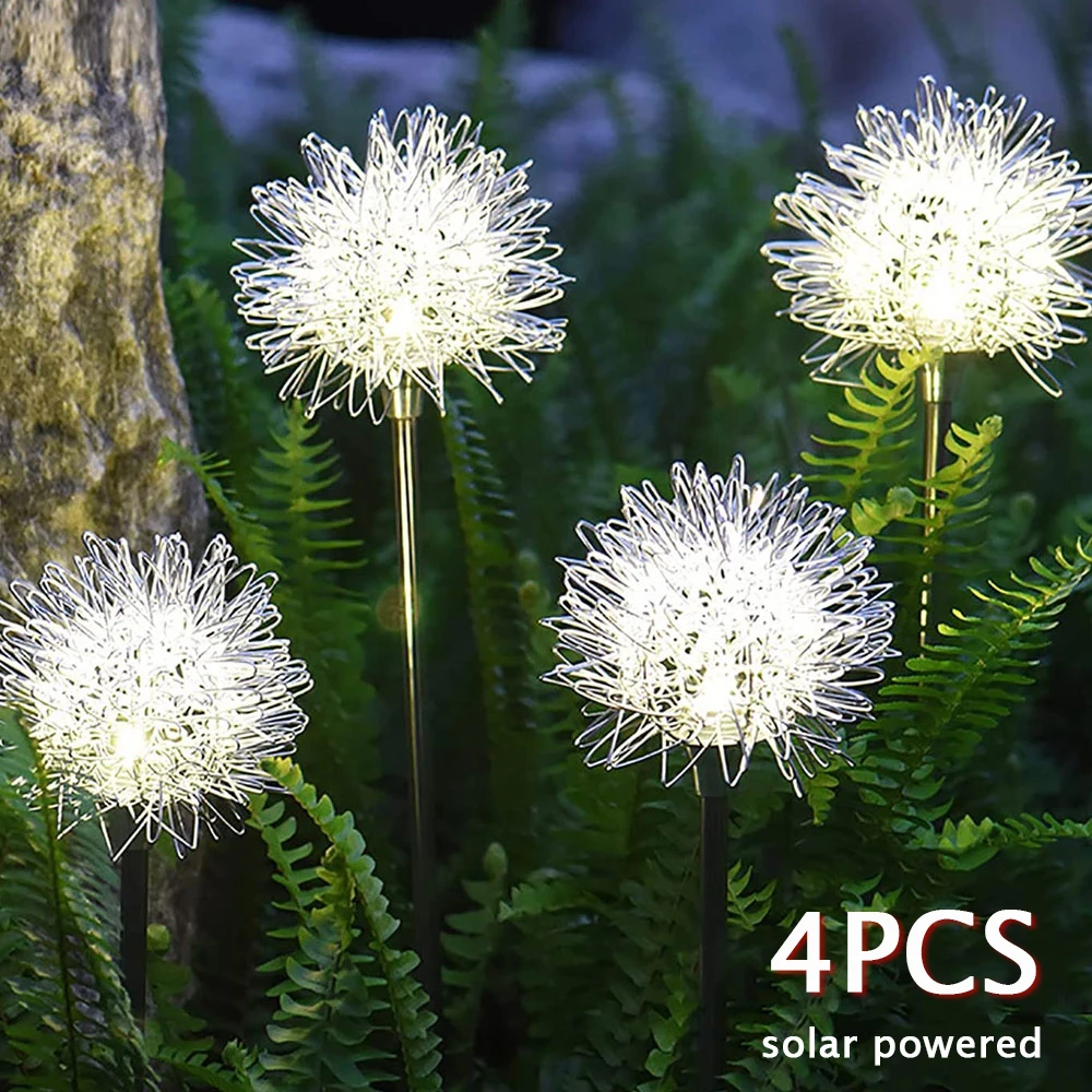 

Светодиодный уличный светильник на солнечной батарее светильник, праздничное освещение для сада, газона, ландшафта, фейерверка, питание от ...