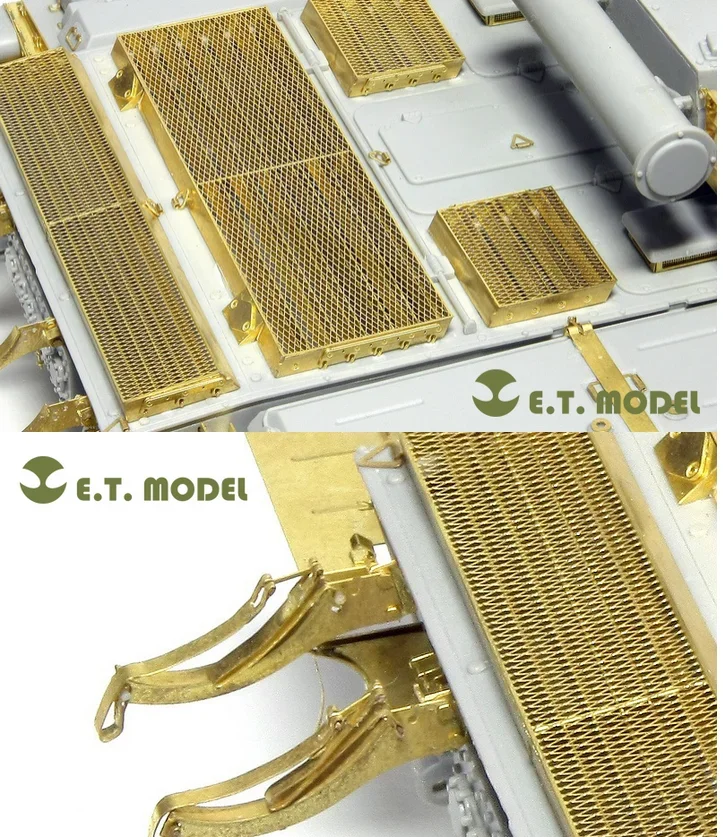 Модель ET E35-010 + E35-011 1/35 PLA ZTZ 99/99A MBT Базовая фотогравированная часть боковые юбки 99