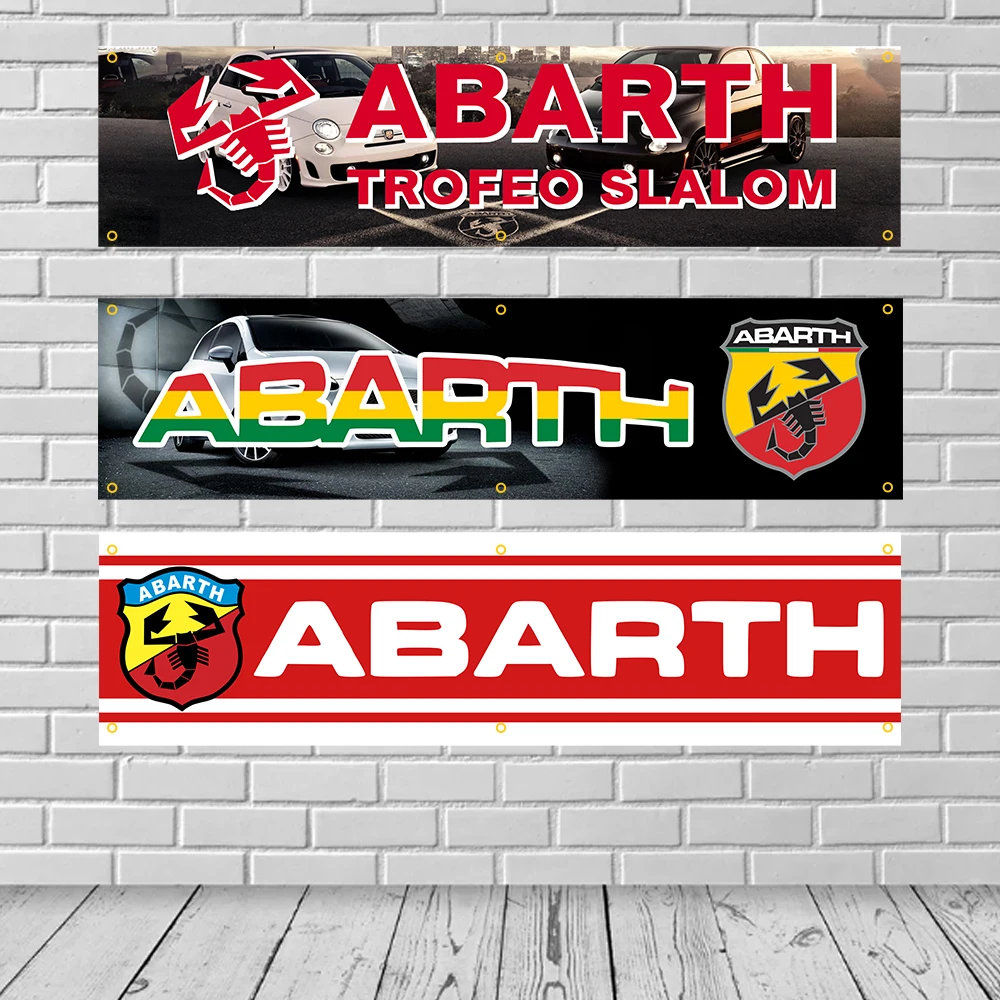 JohninBanner 2x8 Fts Abarths Флаг Полиэстер Печатный Баннер Украшение Интерьера Гобелен