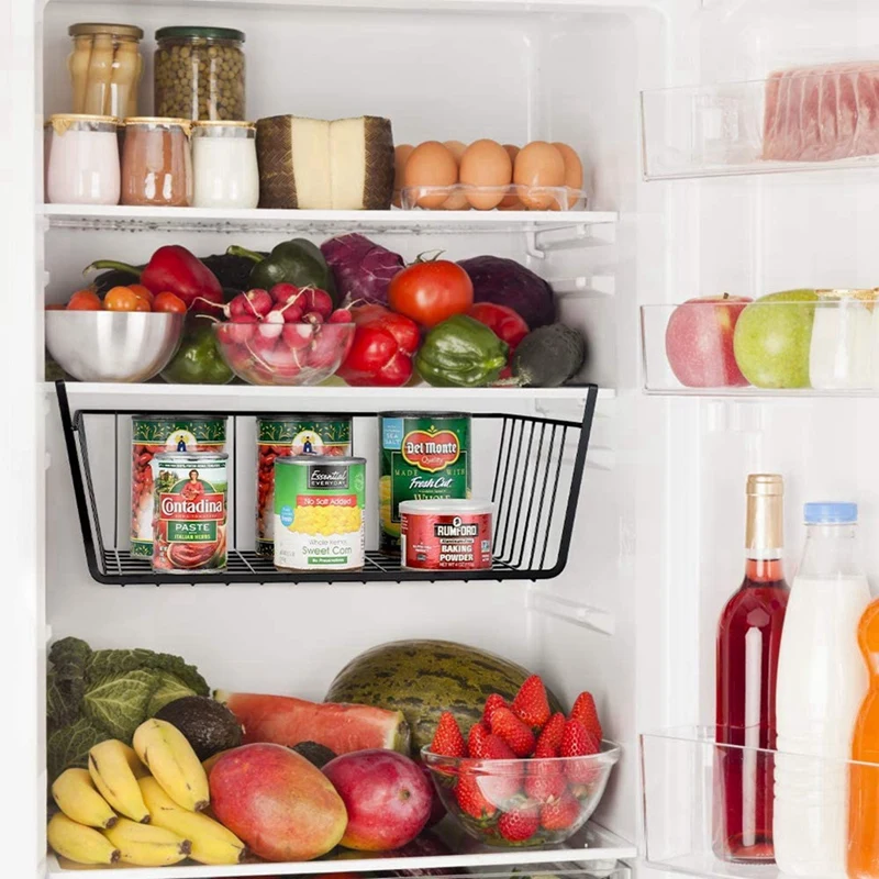 Акция! Набор из 4 корзин для хранения под полками стеллажи настольного стола