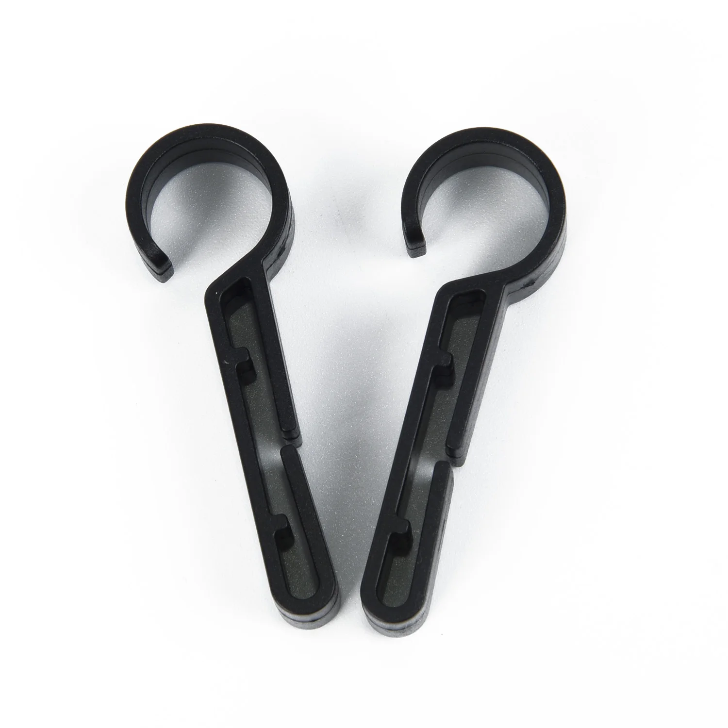 

Lightweight Helmet clips Attachment Head light Black Set Accessories 10pcs Plastic Headlamp Safety cap Durable