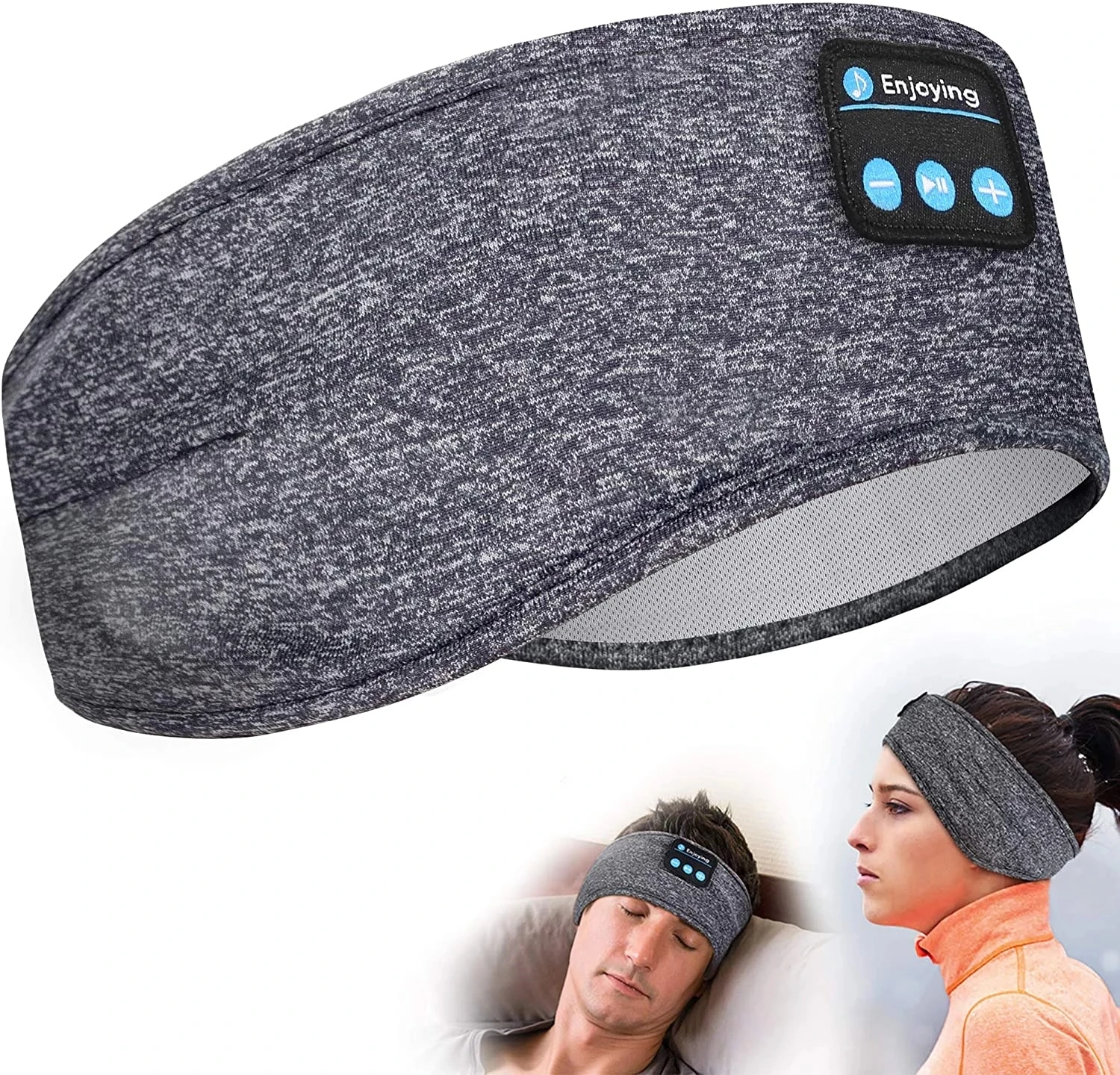 

Auriculares con Bluetooth para dormir, delgados , diadema deportiva altavoces para entrenamiento, trote, Yoga, insomnio, Viajes