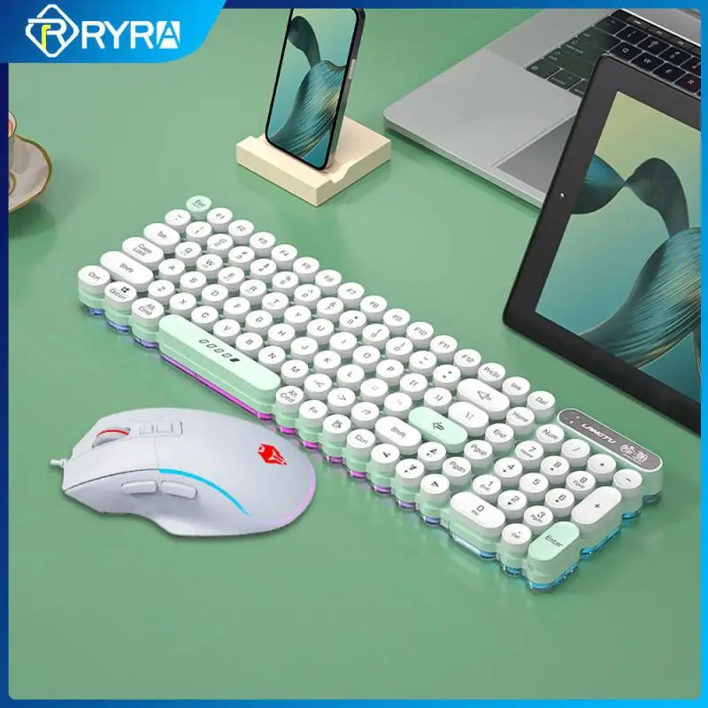 

RYRA wireless Mechanical Keyboard 2.4G gaming Keyboard With Mute USB Black Red Blue Switch Keyboards For Desktop Laptop computer